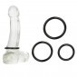 Sportsheets Rubber O-Ring Cock & Ball Ring Set - 4 Pack
