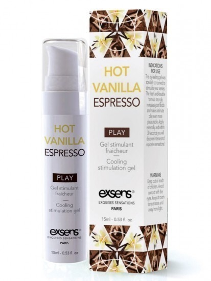 Exsens of Paris Vanilla Espresso Clitoral Stimulating Gel 15ml
