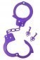 Metal Handcuffs - Purple
