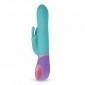 PMV20 Rotating G-Spot Rabbit Vibrator - Turquoise
