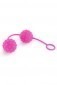 Little Frisk Geisha Duo Ben Wa Balls - Pink