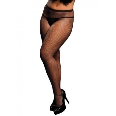 Seven Til Midnight Classic Fishnet Tights - Queen Size