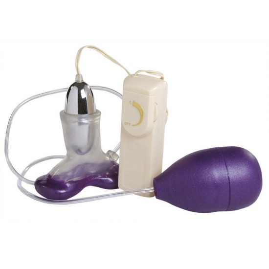 Vibrating Clit Massager & Pump