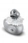 I Rub My Duckie Massager Vibrator Paris Travel - Silver