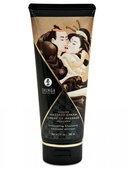 Shunga Kissable Massage Cream Intoxicating Chocolate 200ml