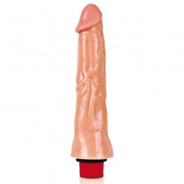 Tribal Line Realistic Vibrating Dildo 8 Inch