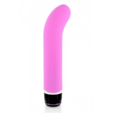 Silicone Classic G-spot Vibrator - Pink
