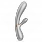 Satisfyer Hot Lover G-spot Rabbit Vibrator - Silver
