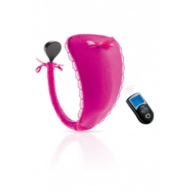 Vibrastring Multi-Speed Vibrator for Your Naughty Knickers - Pink