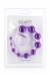 Glamy Love Anal Beads - Purple