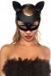 Fetish Tentation Leather Cat Mask