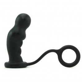 Colt Commander Probe & Penis Ring Prostate Stimulator - Black
