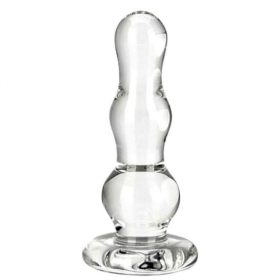 Glass Beaded Anal Butt Plug