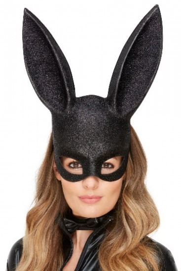 Fever Sparkly Bunny Mask & Collar Set