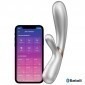 Satisfyer Hot Lover G-spot Rabbit Vibrator - Silver