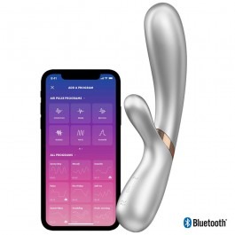 Satisfyer Hot Lover G-spot Rabbit Vibrator - Silver