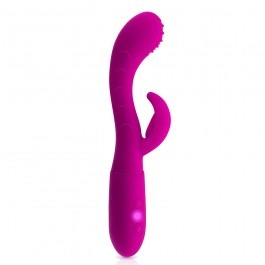 Yoba Bess Silicone G-Spot Rabbit Vibrator - Pink