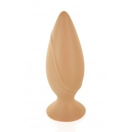 Mojo Spades Large Anal Butt Plug - Nude