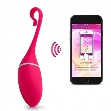 Realov Irena I Love Egg App Controlled Vibrator - Pink