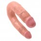 King Cock Flesh Medium Realistic Double Trouble Dildo