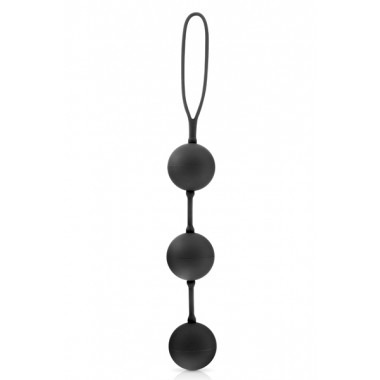 Triplex Ben Wa Trio Balls - Black