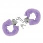 Furry Fun Handcuffs Plush - Purple
