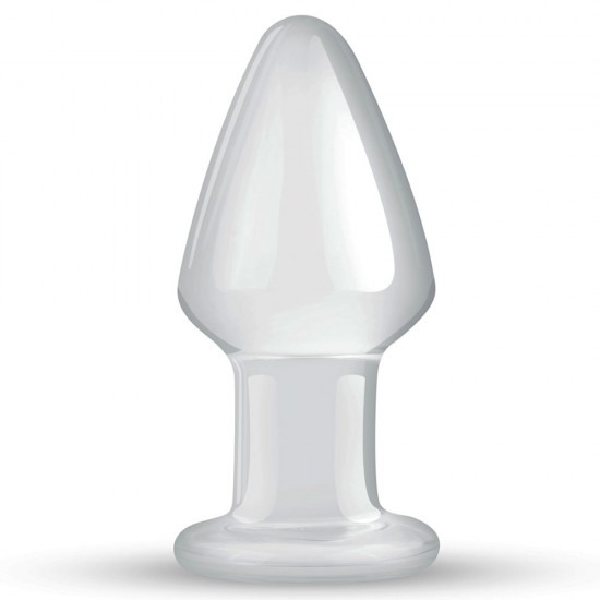 Gildo Handmade Glass Butt Plug - Clear
