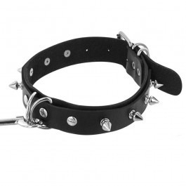 Fetish Tentation D-ring Collar and Lead