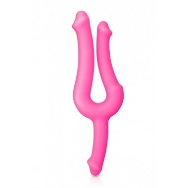 Gode Kapryss Dong Triple Headed Dildo – Pink