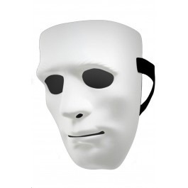 Don Juan Venetian Mask - White