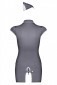 Obsessive Air Hostess Costume Set - Grey