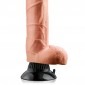 Real Feel Deluxe Realistic Vibrating Dildo 9 Inch