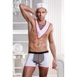 Men's 3 Piece Sailor Fantasy Costume 