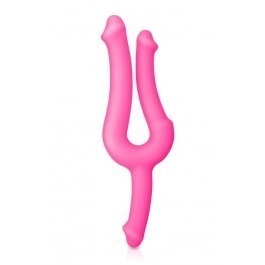 Gode Kapryss Dong Triple Headed Dildo – Pink