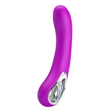 Alston Rechargeable G-spot Vibrator 8 Inch - Purple