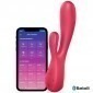 Satisfyer Mono Flex App Controlled G-spot Rabbit Vibrator - Red