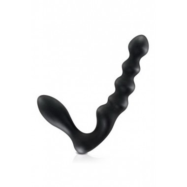 Supreme Silicone L'amour Strapless Beaded Strap-on