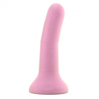 Wet For Her Five Jules Medium Silicone Dildo - Pink