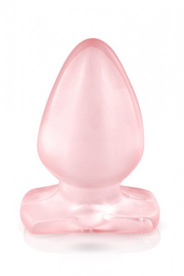 Plug & Joy Jelly Medium Anal Butt Plug - Pink