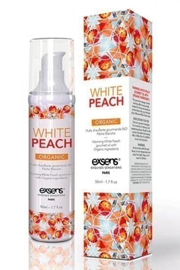Exsens of Paris Warming White Peach Massage Oil 50ml