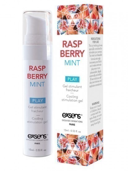 Exsens of Paris Raspberry Mint Clitoral Stimulating Gel 15ml