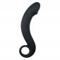 Silicone Black Prostate Massager 7 Inches