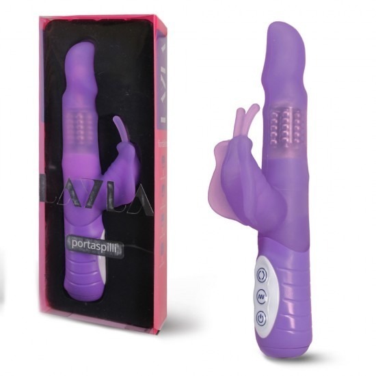 Layla Powerful G-spot Rabbit Vibrator- Purple