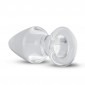 Gildo Handmade Glass Butt Plug - Clear