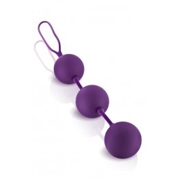 Triplex Ben Wa Trio Balls - Purple