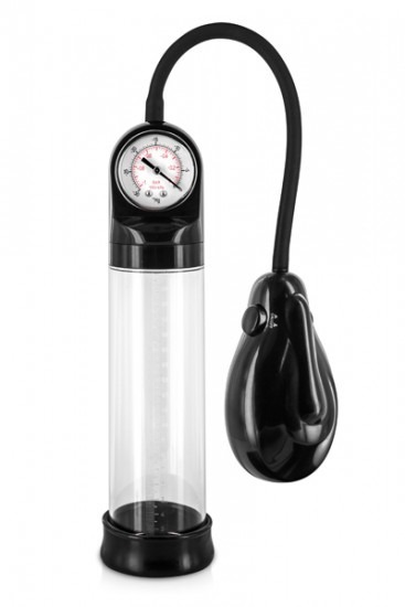 Blue Junker Automatic Penis Pump With Gauge