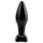 Anal Fantasy Small Silicone Butt Plug - Black