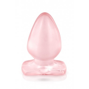 Plug & Joy Jelly Medium Anal Butt Plug - Pink