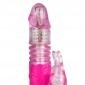 Thrusting Power Rabbit Vibrator - Pink
