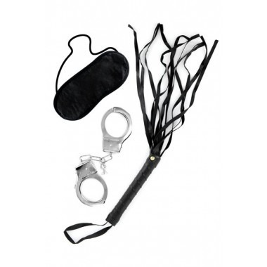 Whip, Cuff & Mask Lovers Fantasy Kit